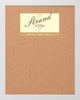 CORK BOARD 18 x 22: RETRO KITCHEN LOGO (ADD YOUR NAME!)