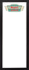 DRY ERASE BOARD 14 X 34: VINTAGE DINER KITCHEN LOGO (ADD YOUR NAME!)