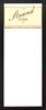 DRY ERASE BOARD 14 X 34: RETRO KITCHEN LOGO (ADD YOUR NAME!)