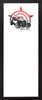 DRY ERASE BOARD 14 X 34: SPEED SHOP GARAGE LOGO (ADD YOUR NAME!)