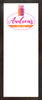 DRY ERASE BOARD 14 X 34: WINE BAR LOGO (ADD YOUR NAME!)
