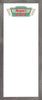 DRY ERASE BOARD 14 X 34: VINTAGE DINER KITCHEN LOGO (ADD YOUR NAME!)