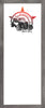 DRY ERASE BOARD 14 X 34: SPEED SHOP GARAGE LOGO (ADD YOUR NAME!)