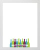 DRY ERASE BOARD 18 X 22: VINO BAR LOGO (ADD YOUR NAME!)