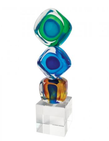 GLASS: CUBE TOWER