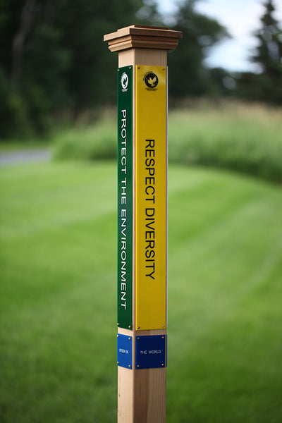 PEACE ACTION POLES: BE A WORLD CITIZEN