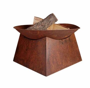 FIRE PIT: RUST FIRE BOWL